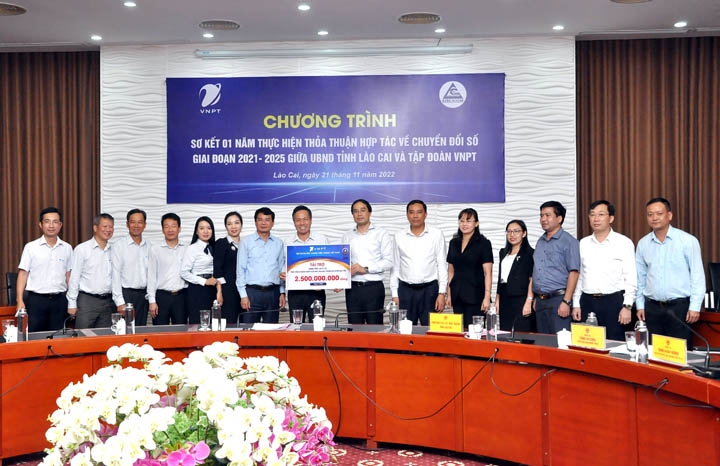 VNPT hợp tác cùng Lào Cai xây dựng Hệ sinh thái ứng dụng số toàn diện